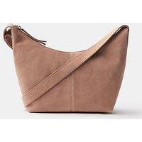 Accessorize Suede Crossbody Bag