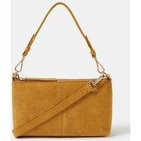 Accessorize Suede Crossbody Handbag