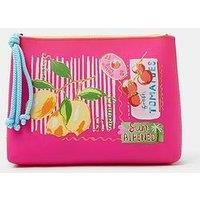 Accessorize Summer Print Waterproof Make Up Bag