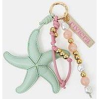 Accessorize Starfish Bead Bag Charm