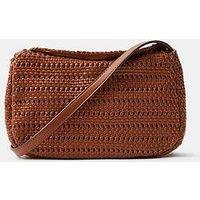 Accessorize Woven Crossbody Bag