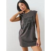Allsaints Wild Brooke Dress - Grey