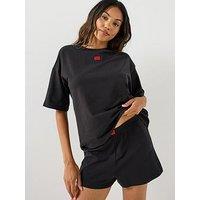 Hugo Nite Shorts Pyjama Set - Black