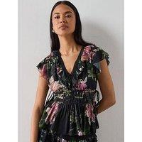 Allsaints Canto Top - Black