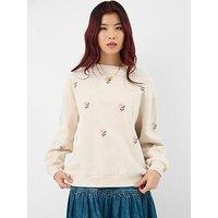 Accessorize Floral Embroidered Jumper