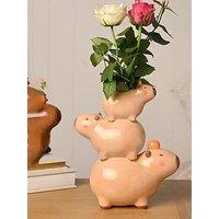 Hestia The Feel Good Club Capybara Stack Vase