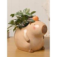 Hestia The Feel Good Club Capybara Plant Pot - Large