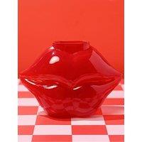 Hestia The Feel Good Club Glass Lips Vase
