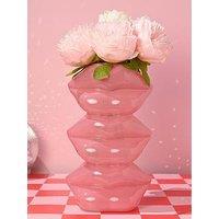 Hestia The Feel Good Club Glass Lip Stack Vase