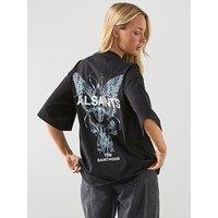 Allsaints Halis Amelie T-Shirt - Black