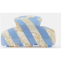 Accessorize Stripe Marble Claw Clip