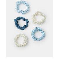 Accessorize 5-Pack Satin Hair Scrunchies