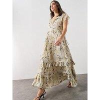 Allsaints Canto Maxi Dress - Green