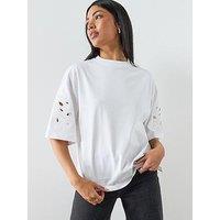 Allsaints Lola Amelie Tee - White