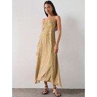 Allsaints Leona Dress - Gold