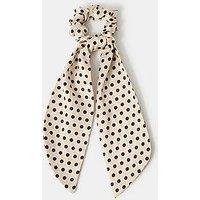 Accessorize Polka Dot Scrunchie Scarf