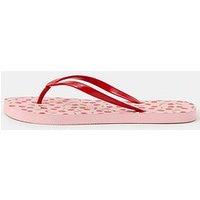 Accessorize Cherry Print Flip Flops