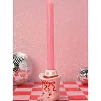 Hestia The Feel Good Club Cowboy Boot Taper Candle Holder