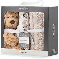 The Little Linen Company Boxed Gift Set - Willow Bear