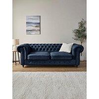 The Very Collection Laura 3 Seater Sofa Bed - Navy - Fsc Certified