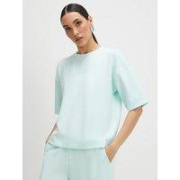 River Island Short Sleeve Premium Neo Boxy Clean T-Shirt - Green