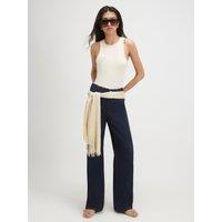 River Island Womens Hermione Straight High Rise Relaxed Jeans - Blue