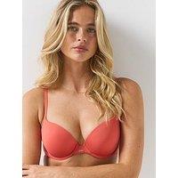 Boss Womens Push-Up Padded Underwired Bra - Orange