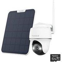 Reolink Argus Series 4K Pt Auto Track Battery Wifi Outdoor Camera With Solar Panel + 64Gb