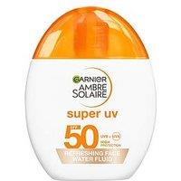 Garnier Ambre Solaire Super Uv Refreshing Water Fluid - Tinted