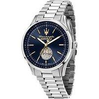 Maserati Sorpasso 42Mm Auto Blue Dial Ss Br