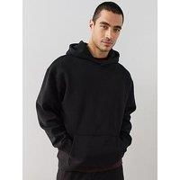 The Very Collection Premium Heavyweight Relaxed Fit Hoodie - Black