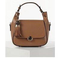 Luella Grey Diana Camel Top Handle Crossbody