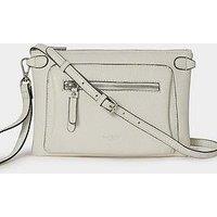 Osprey London The Ruby Leather Crossbody Clutch Bag