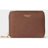 Osprey London The Core Small Leather Zip Around Purse