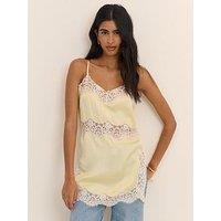 Nobodys Child Bellah Cami Top - Cream