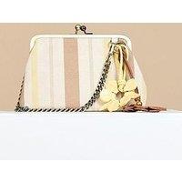 Little Mistress Stripe Frame Bag