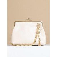 Little Mistress Ecru Frame Bag
