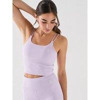 Gym King Womens 365 Long Line Tank - Purple