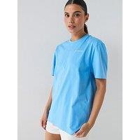 Gym King Womens 365 Boyfriend T-Shirt - Blue