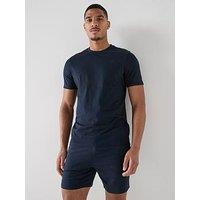 Gym King Mens Victory Jersey T-Shirt - Navy