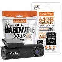 Road Angel Halo Spark Deluxe 1080P Dash Cam Inc 64Gb Microsd Card & Hardwiring Kit