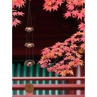 Panacea Zen Stainless Steel Wind Bells 66Cm Bronze