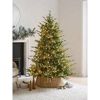 The Very Collection 8Ft Pre-Lit Grand Nottingham Fir Christmas Tree