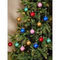 The Very Collection Pack Of 50 & More The Merrier Christmas Tree Baubles