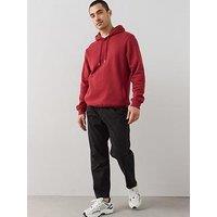 The Very Collection Cotton Rich Elasticated Waist Tapered Trousers - Black