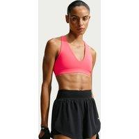 Nike Womens Indy Strappy Dri-Fit Light Support Sports Bra - Red