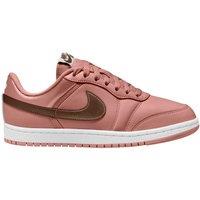Jordan Nike Womens Air Jordan Skyline Low Lace-Up Trainers - Rust Pink