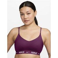 Nike Womens Training Dri-Fit Indy Light Support Sports Bra - Purple