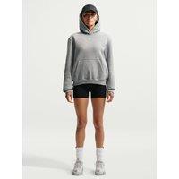 Nike Womens Overhead Fleece Kangaroo Pocket Hoodie - Grey