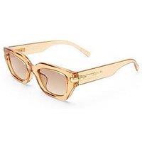 Le Specs Cat-Eye Cubito Sunglasses - Beige